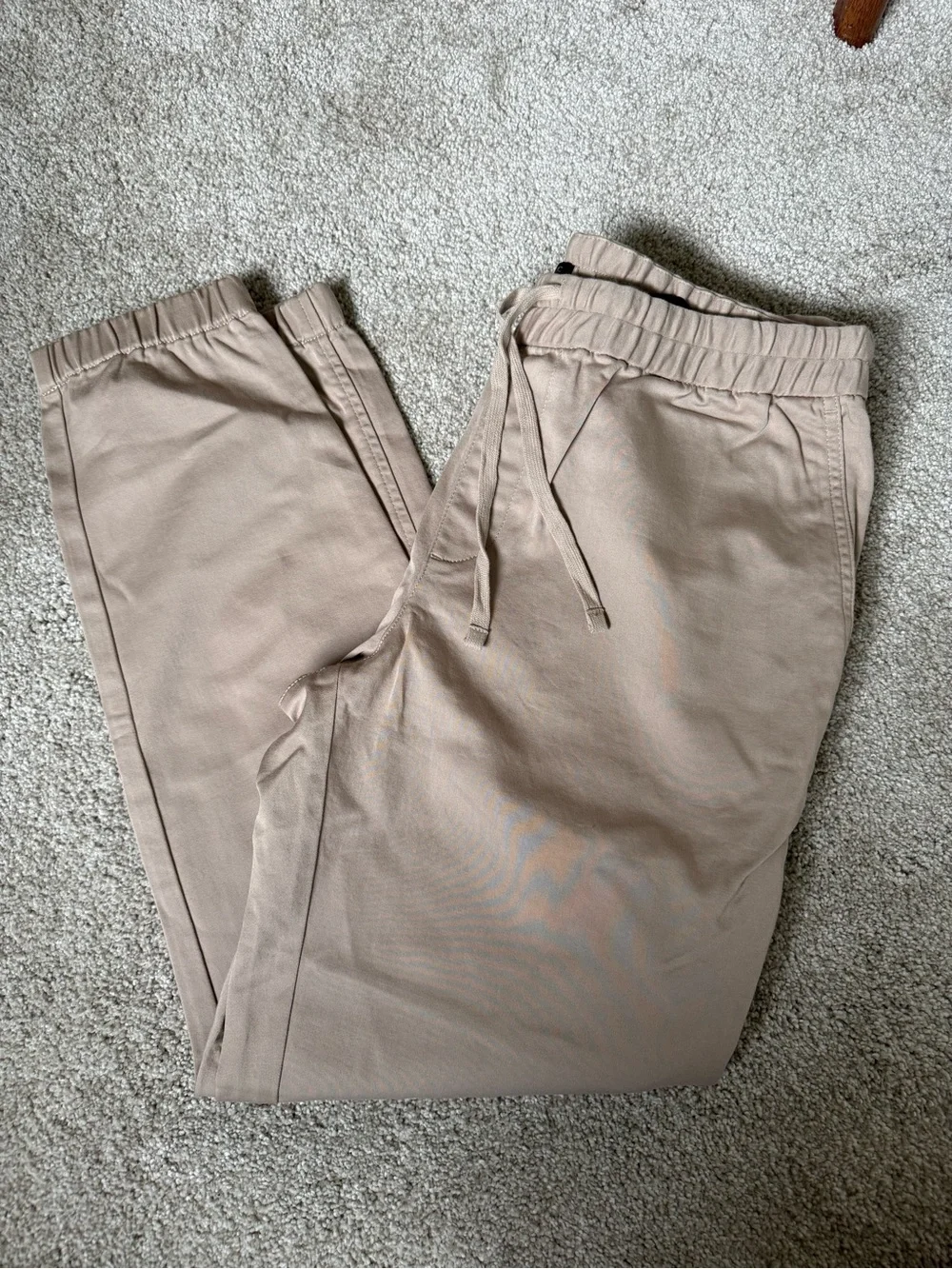 Banana Republic Khaki Drawstring Chinos - Taupe